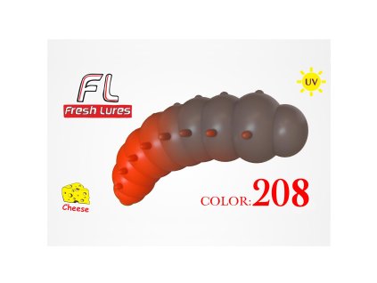 19606 fresh lures mokhnatka 1 8 4 6cm 2 93gr 208 hnedo oranzova