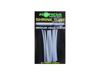 20008 korda shrink tube medium 1 6mm clear