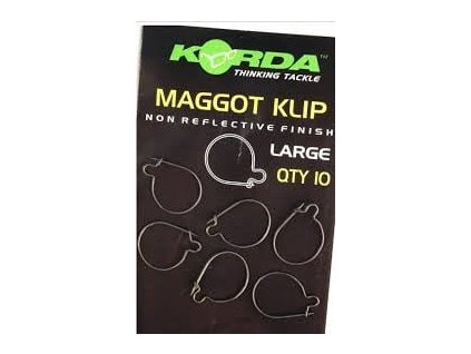 20017 korda maggot klip large