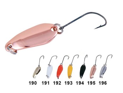 20137 nomura plandavka lake spinner 3cm 3 8g f 192 red