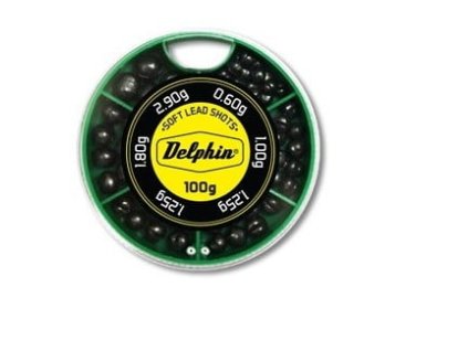21034 delphin soft vyvazovacie olova 100g zelena
