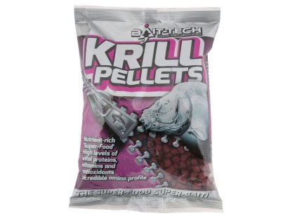 21040 bait tech pelety bez dierky krill 4mm 900g