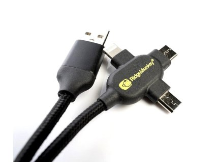 22201 ridgemonkey usb a to multi out 2m napajeci kabel
