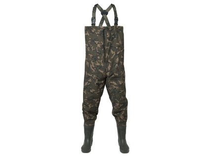 23257 fox chunk camo lw waders size 12 46 prsacky