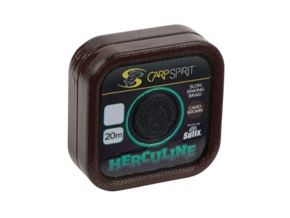 25081 carp spirit snurka herculine camo brown 20m 25lb