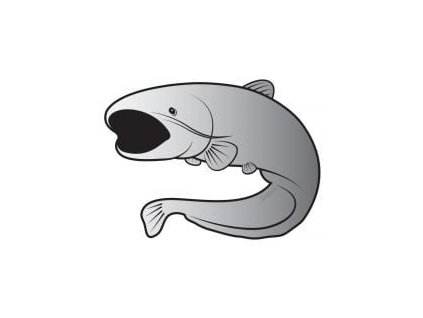 25177 delphin nalepka sumec strieborny