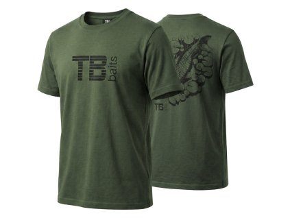 tb baits tricko hidden carp green