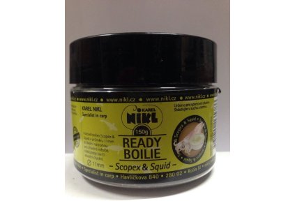 26491 nikl ready boilies scopex squid 11mm 150g