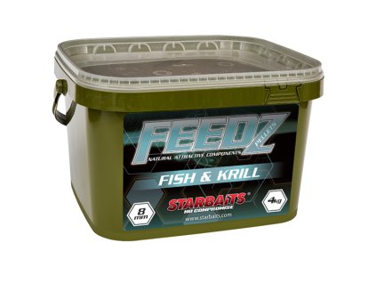 27307 starbaits feedz fish krill pellets mix 2kg