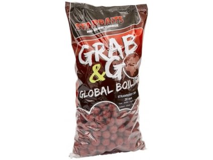 28339 starbaits boilies global strawberry jam 20mm 10kg