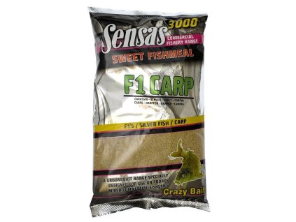 29185 sensas 3000 sweet fishmeal uk f1 carp 1kg