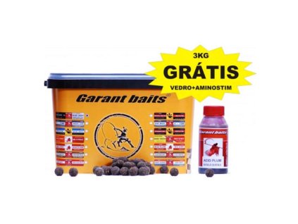 29464 garantbaits boilies acid plum 3kg 20mm vedro