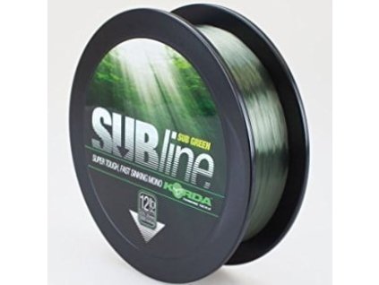 30001 korda silon subline green 12lb 0 35mm 1000m