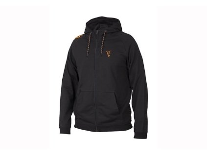 30697 fox collection black orange lw hoodie xxxl