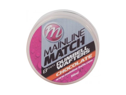 31099 mainline dumbell wafters 8mm orange chocolate
