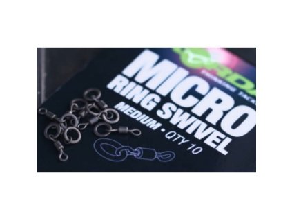 31159 korda micro rig ring swivel medium