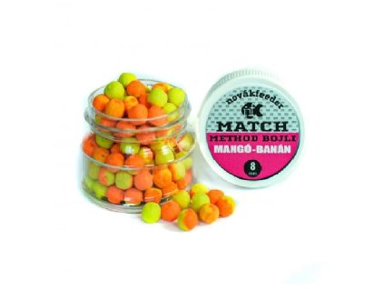 33964 novak feeder match method boilies mango banan 8mm 13g