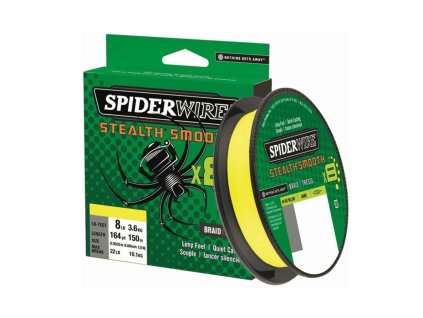35845 spiderwire snura stealth smooth x8 0 06mm 150m zlta