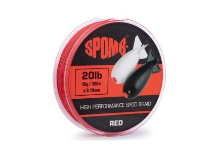 35923 fox spomb braid 300m 9kg 20lb red 0 18mm