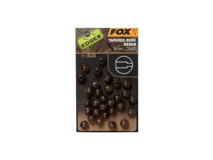 37738 fox edges camo tapered bore bead 6mm x 30
