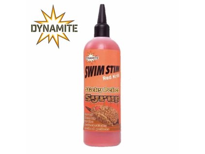 37846 dynamite baits syrup sticky pellet swim stim red krill 300ml