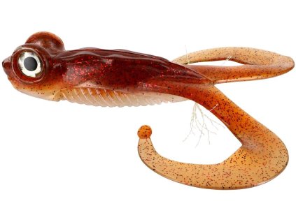 39802 gunki bull frog 10cm brown sugar red flk