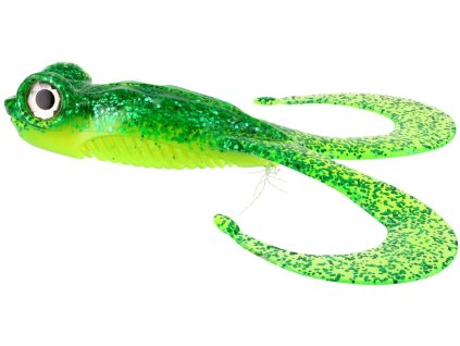 39814 gunki bull frog 13cm green strass