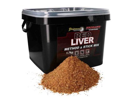 40144 starbaits method stick mix red liver 1 7kg