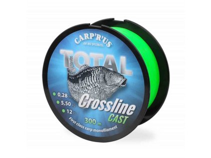 40519 carp r us silon total crossline cast green 0 28mm 300m zeleny