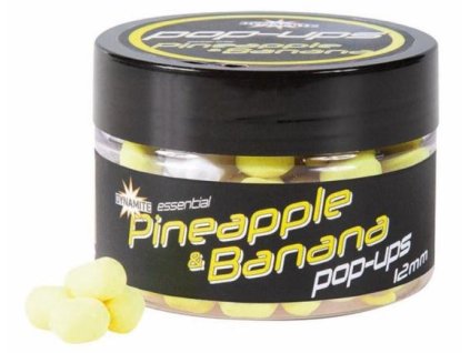 dynamite baits pop up pineapple banana 12 mm