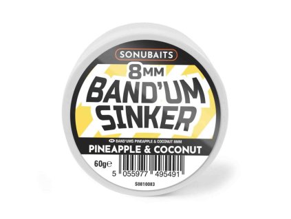 40951 sonubaits sinkers band um pineapple coconut 8mm 45g