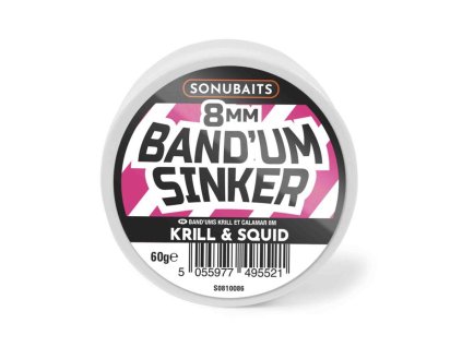40954 sonubaits sinkers band um krill squid 8mm 45g