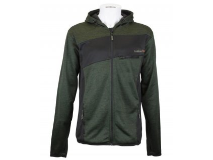 41506 trakker mikina marl fleece back hoody vel xxxl