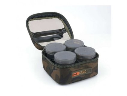 41941 fox camolite glug pot case inc 6x pots
