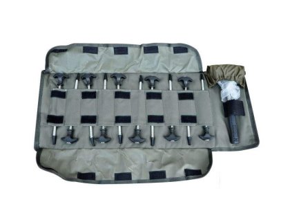 43561 zfish peg set with hammer set kolikov s kladivom