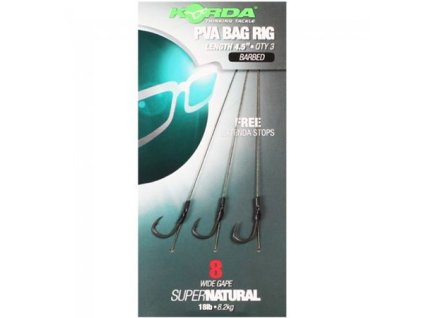 43756 korda solidz pva rig vel 8 wide gape 18lb
