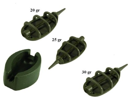 43963 extracarp method feeder set 20 25 30g s formickou