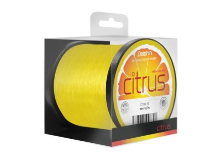 44353 delphin silon citrus 0 30mm 600m zlty