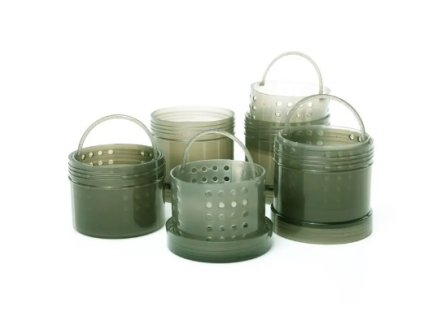 44479 ridgemonkey modular hookbait pots green 4ks kelimky