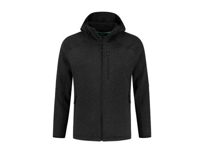 44803 korda kore polar fleece jacket charcoal vel m
