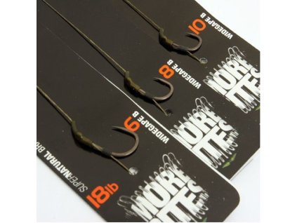 44875 korda braided carp rig 18lb wide gape 6
