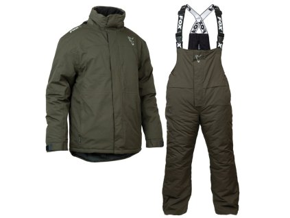45481 fox carp winter suit green silver vel s