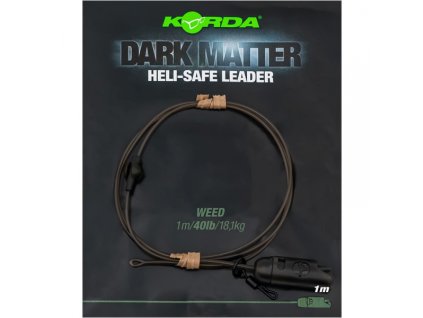 46429 korda dark matter leader heli safe weed 40lb 1m