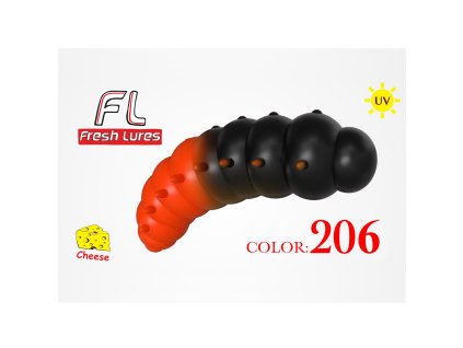 47896 fresh lures mokhnatka 1 8 4 6cm 2 93gr 206 cierno oranzova