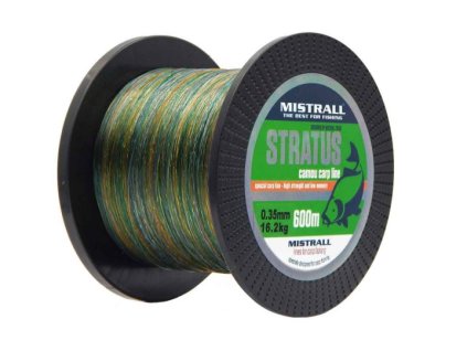 48550 mistrall silon stratus carp camou 600m 0 28mm