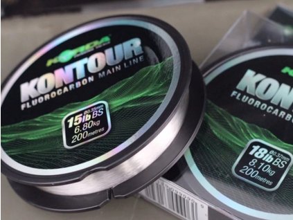 48679 korda kontour fluorcarbon 15lb 0 35mm 200m
