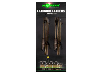 50092 korda leadcore leader heli safe gravel 1m 2ks