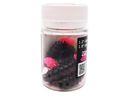 50413 fresh lures mokhnatka 1 2 3cm 1 58gr 202 cierno ruzova