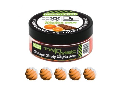 50944 timar feeder guru twin twist wafter 8mm cokolada pomaranc 30g