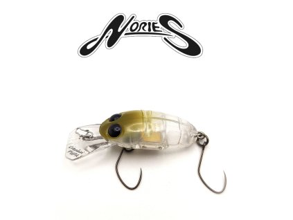 52690 nories wobler cranking pupa gray olive 3 5cm 2 6g c f 111